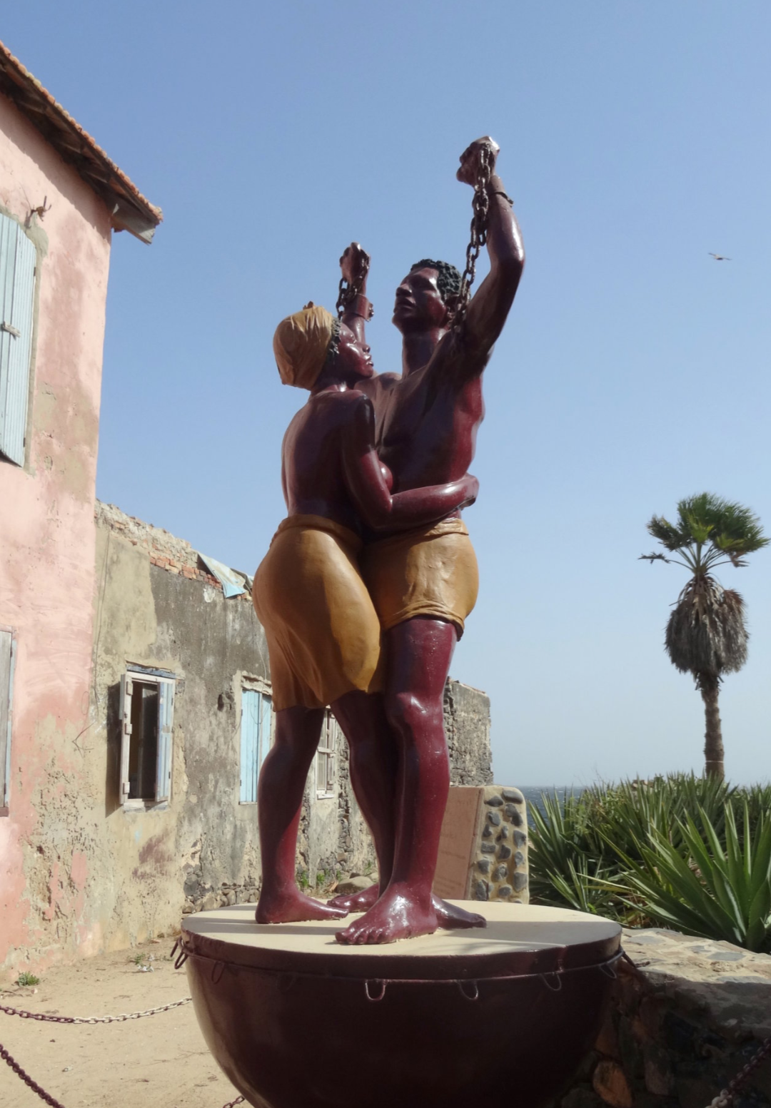 Statue de la Libération de l'esclavage, Ile de Gorée
